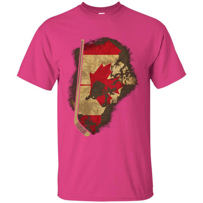 Canada Hockey T-shirt Heliconia