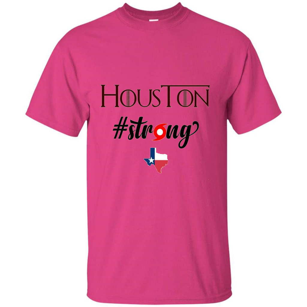 Houston Strong Texas T-Shirt Heliconia