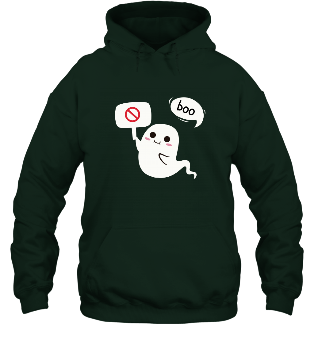 Boo Pink Shirt Hoodie Hoodie Forest