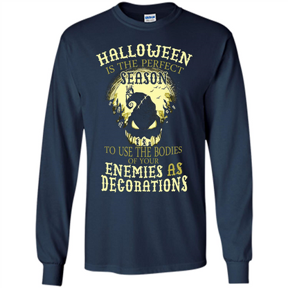 Halloween Is The Perfect Season T-shirt Navy
