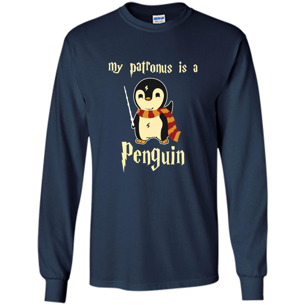 Penguin T-Shirt My Patronus Is A Penguin Hot 2017 T-Shirt Navy