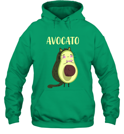 Avocato Avocado Cat Kitten Shirt Hoodie Hoodie Irish