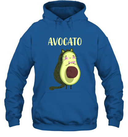 Avocato Avocado Cat Kitten Shirt Hoodie Hoodie Royal