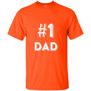 Fathers Day T-shirt Dad No.1 T-shirt