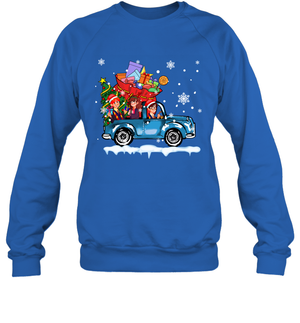 Harry Potter On The Car Merry Christmas Sweatshirt