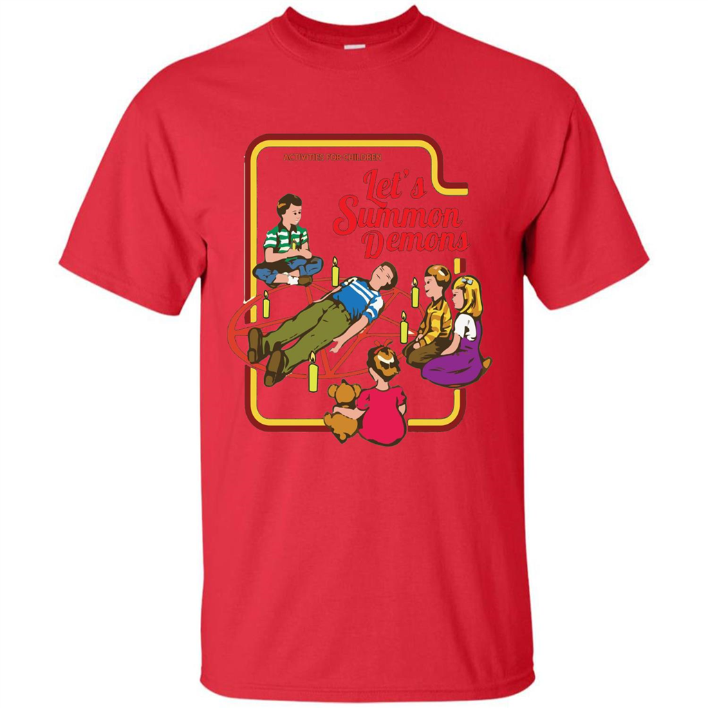 Let's Summon Demons T-Shirt Red