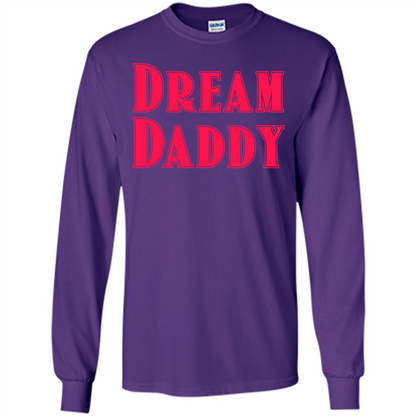 Fathers Day T-shirt Dreamy Daddy Purple