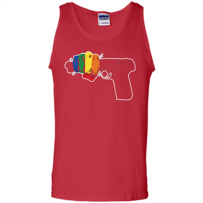 LGBT T-shirt Stop Gun Violence T-shirt Red