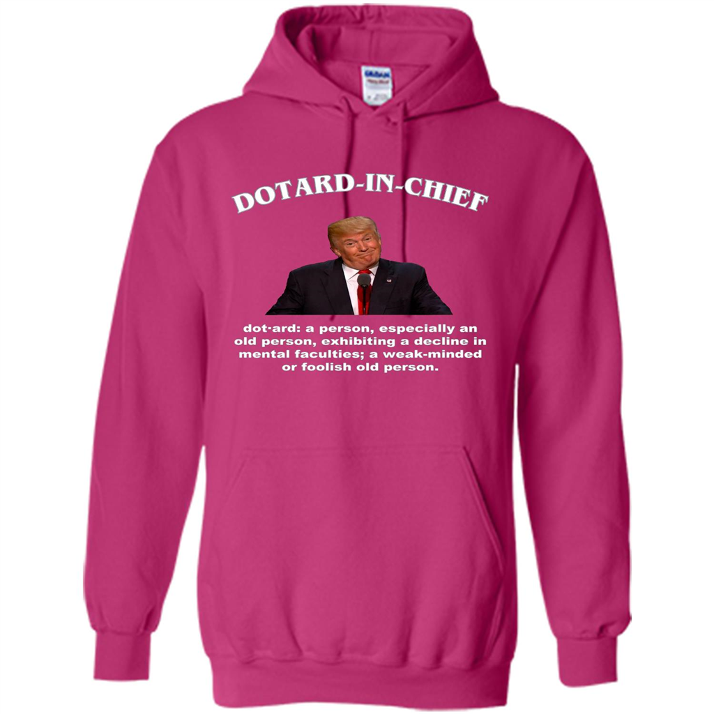 Funny American President T-shirt Dotard In Chief T-shirt Heliconia
