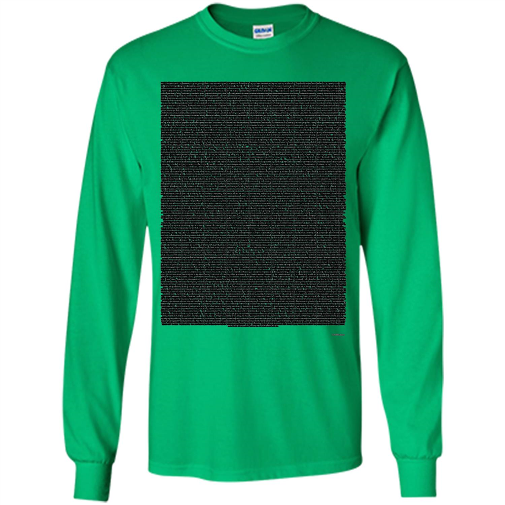 Bee Movie Script T-shirt Irish Green