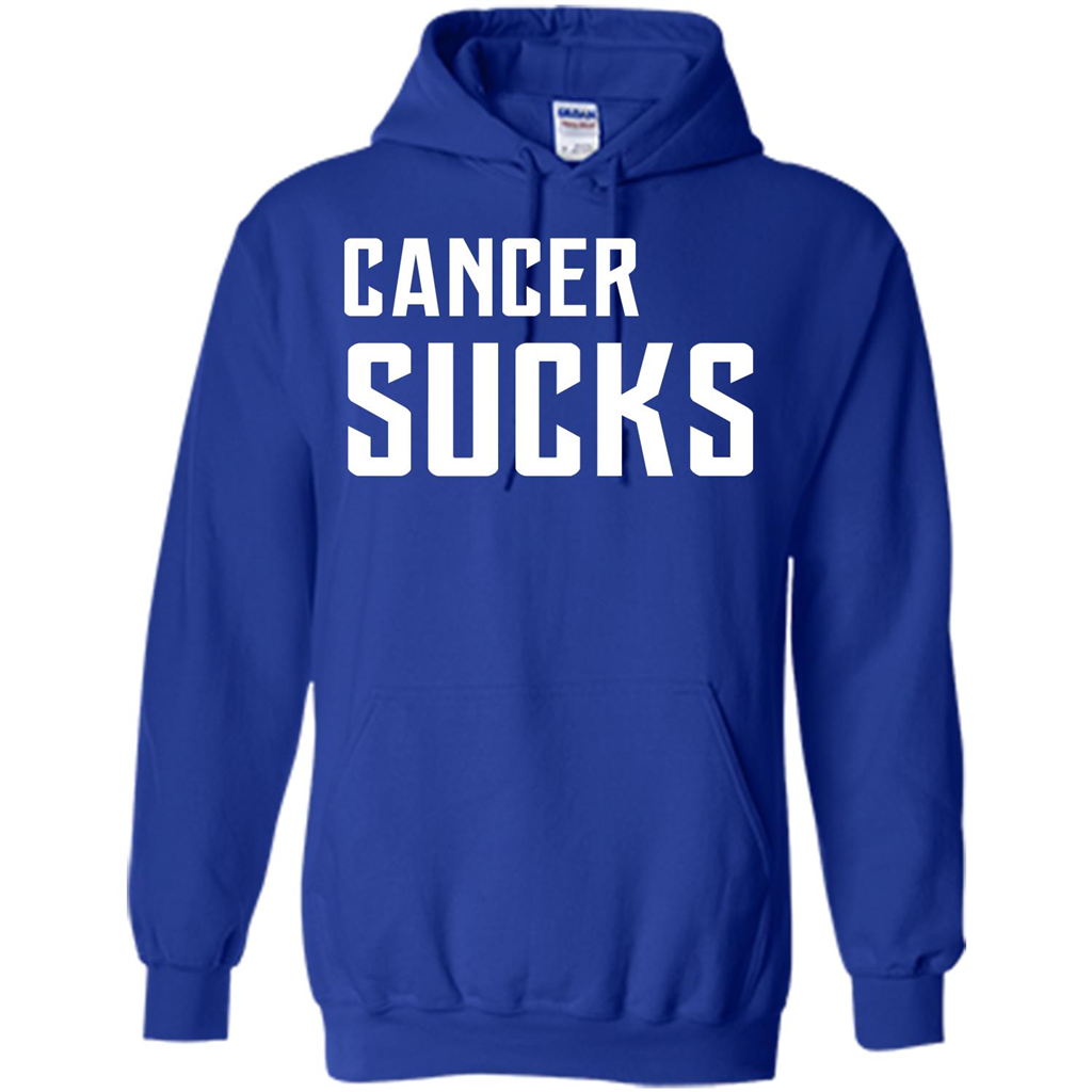 Cancer Sucks T-shirt Royal