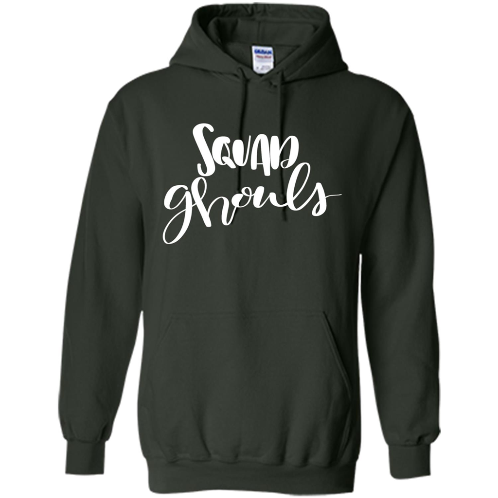 Squad Ghouls T-Shirt Halloween Funny Ghost Costume T-shirt Forest Green