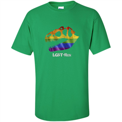 LGBTQ Pride T-shirt LGBT-Rex Irish Green