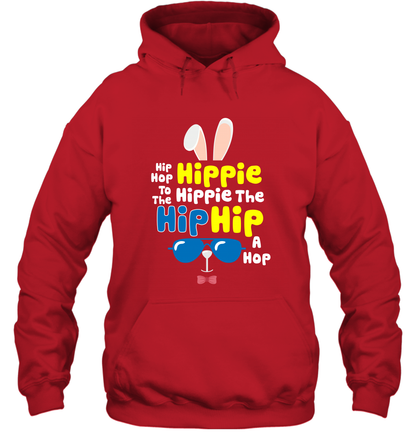 Hip Hop To The Hippie Easter Day Shirt Hoodie Hoodie Red