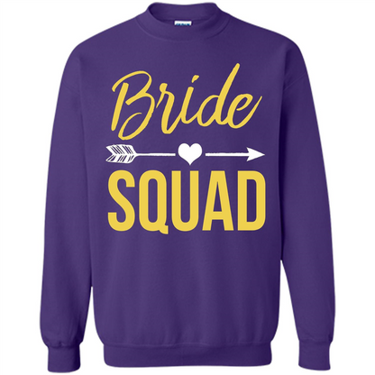Bachelorette Party T-Shirts Bridesmaids Bride Squad T-Shirt Orange