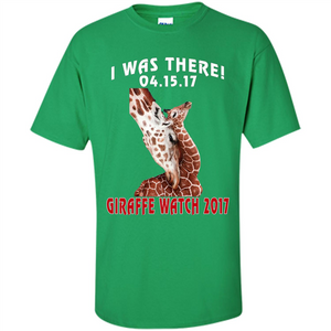 Giraffe T-Shirt I Was There 04.15.17