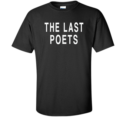 The Last Poets T-shirt Black