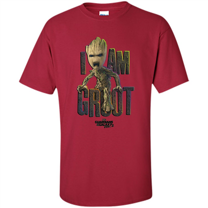I AM GROOT T-Shirt Cardinal
