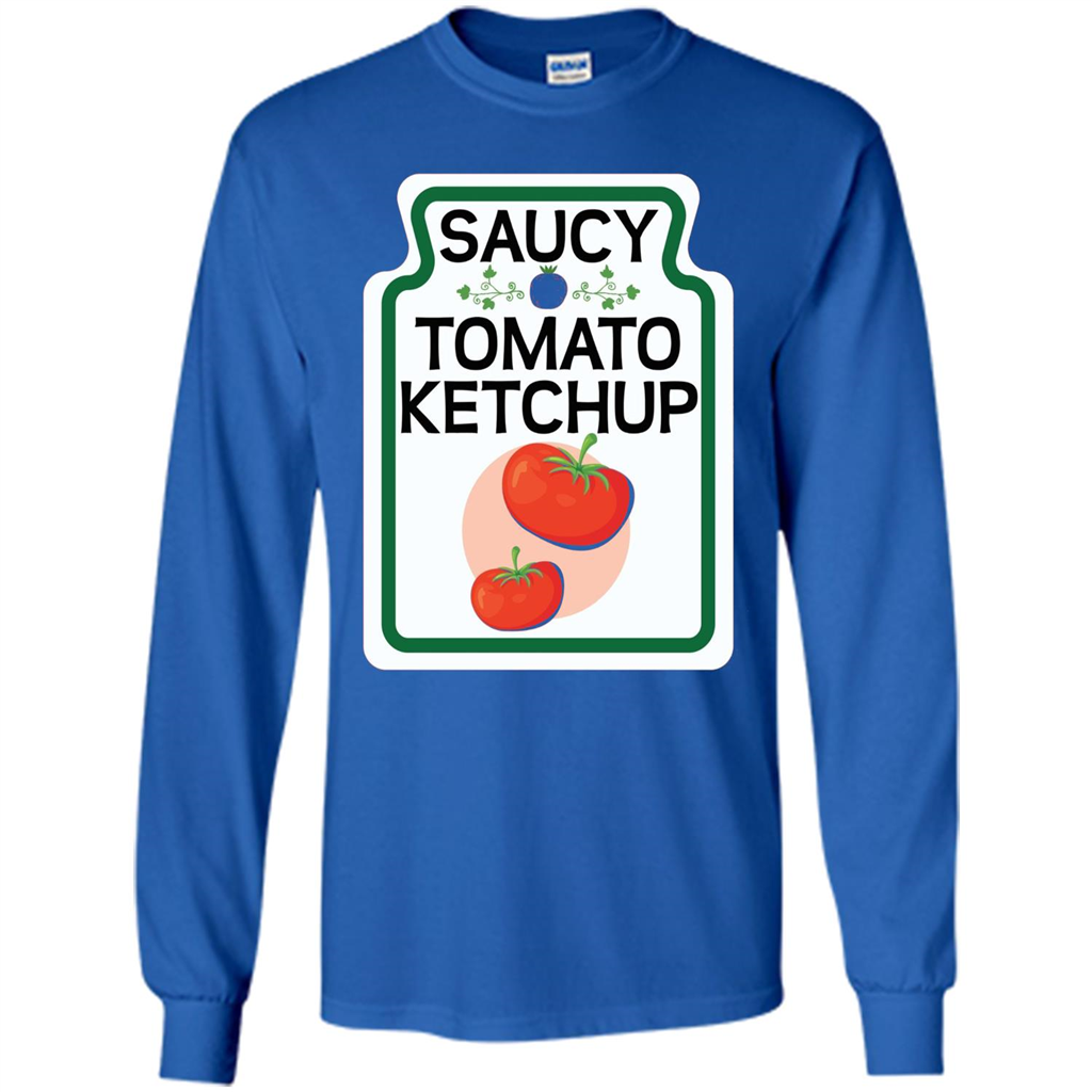 Saucy Tomato Ketchup T-shirt Royal