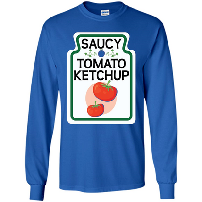 Saucy Tomato Ketchup T-shirt Royal