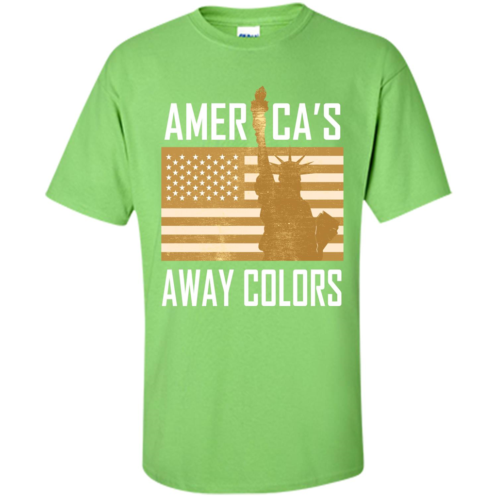America's Away Colors T-shirt Lime