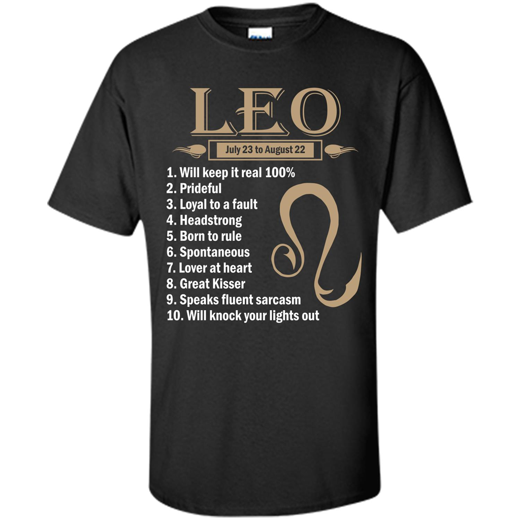 Leo Facts T-shirt