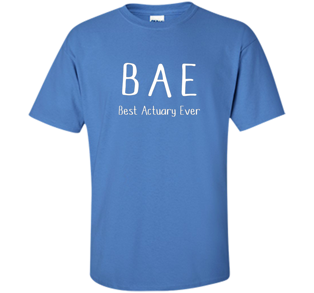 BAE Best Actuary Ever Tshirt funny work job humor shirt shirt Iris