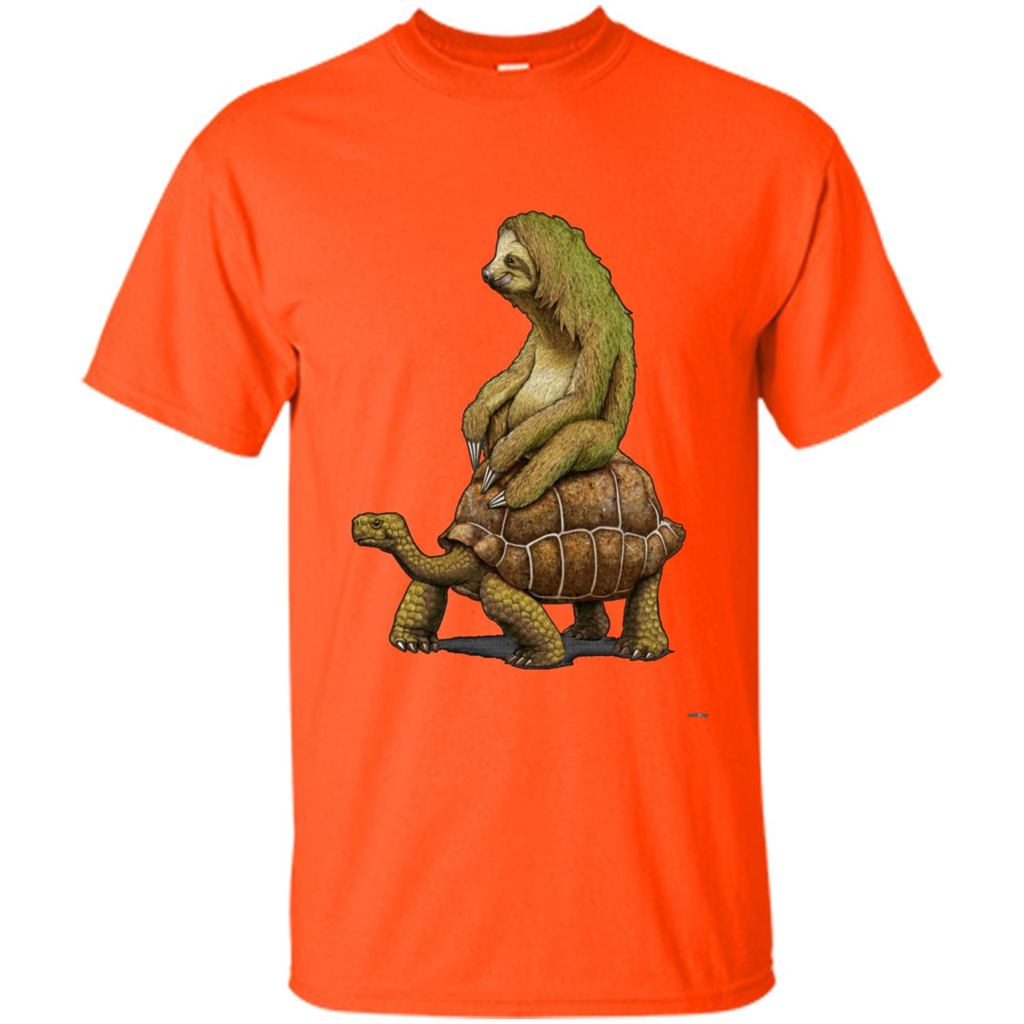 Speed Is Relative T-shirt Orange