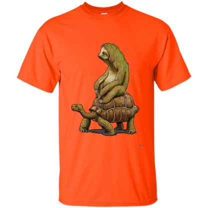 Speed Is Relative T-shirt Orange