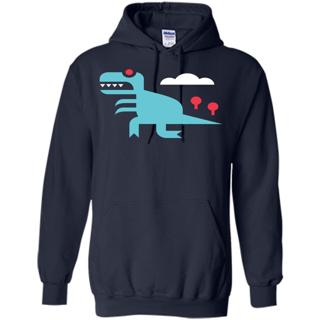 Dinosaur T-Shirt Tee Rex Navy