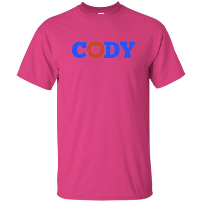Cody Love T-shirt Dodger Fan T-shirt Heliconia