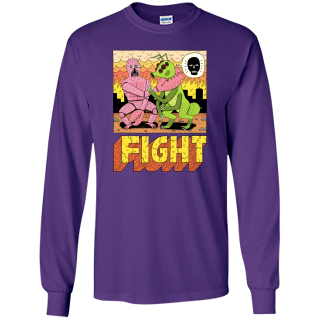 Fight T-shirt Purple