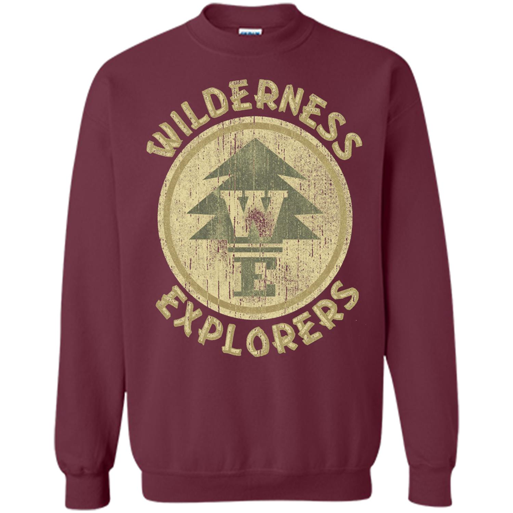 Wilderness Explorer T-shirt Maroon