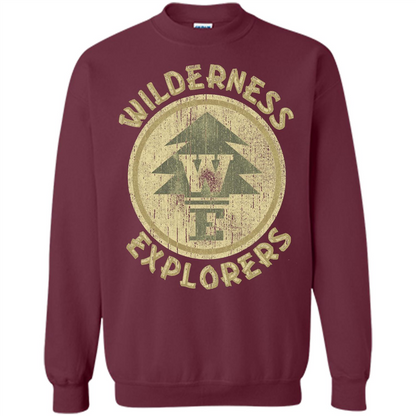 Wilderness Explorer T-shirt Maroon