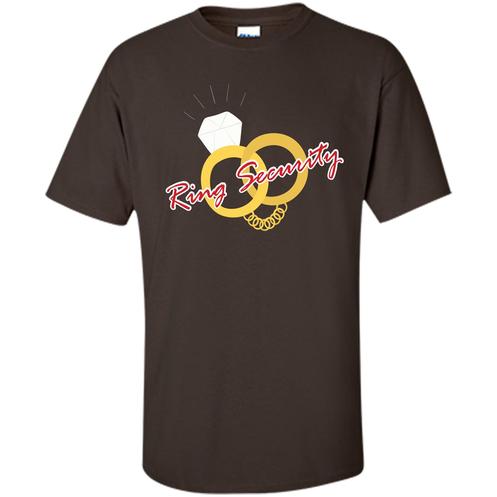 Security Ring T-shirt Dark Chocolate