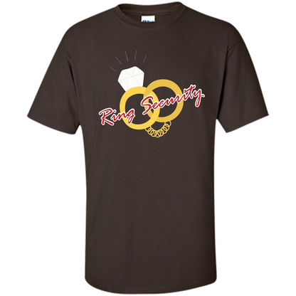Security Ring T-shirt Dark Chocolate