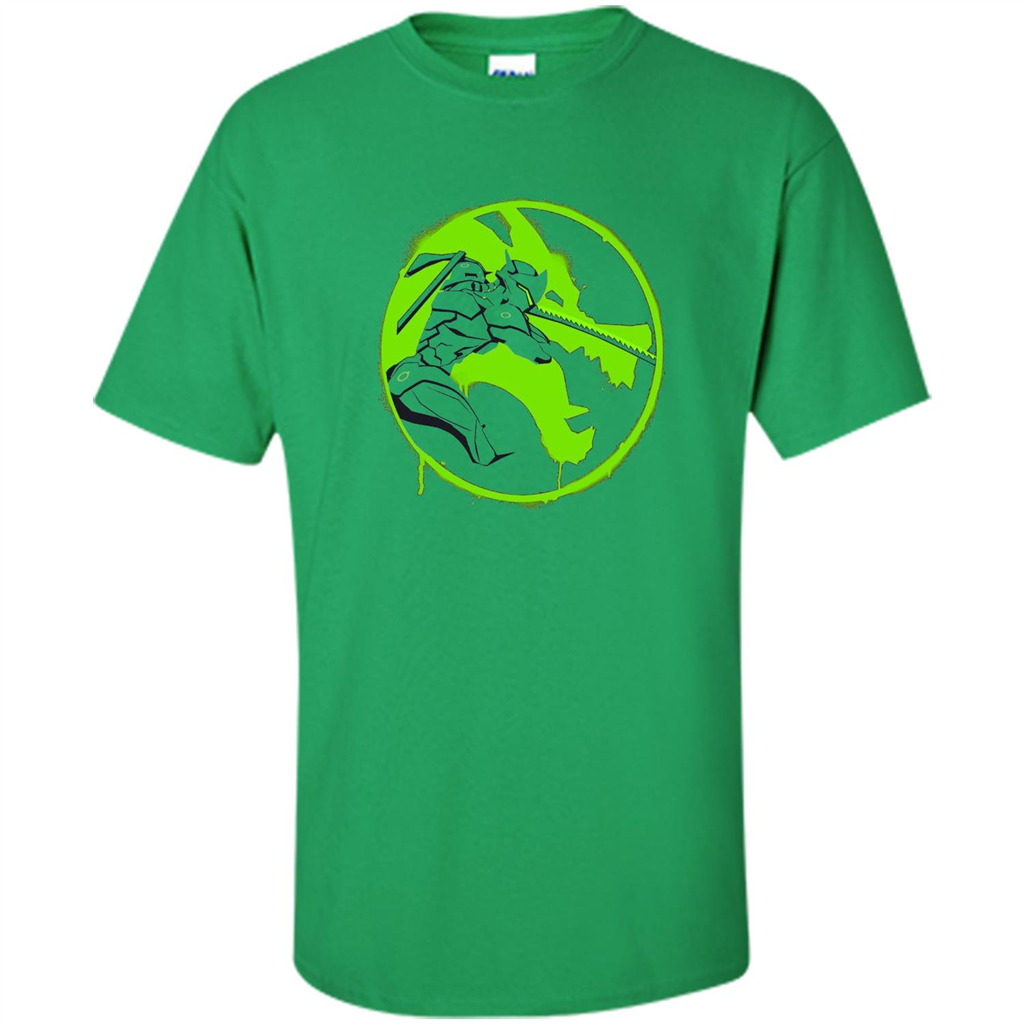 Overwatch Genji Shimada Spray T-shirt Irish Green