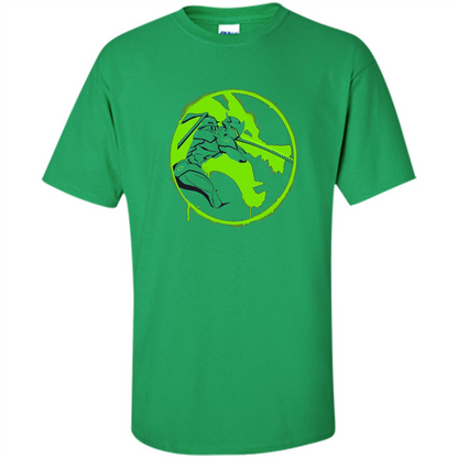 Overwatch Genji Shimada Spray T-shirt Irish Green