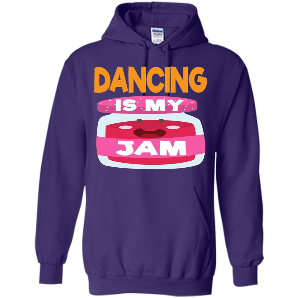 Dancing T-shirt Dancing Is My Jam Purple