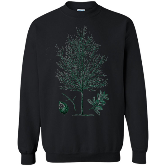 Oak Tree T-Shirt. Tree Acorn Oak Tree T-shirt Black