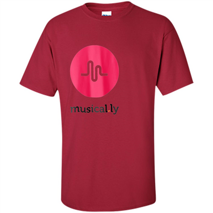 Musical.ly T-Shirt Cardinal