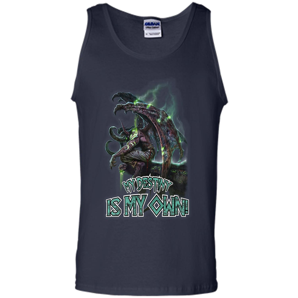 World of Warcraft T-shirt My Destiny Is My Own T-shirt Navy