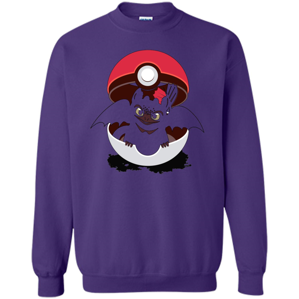 Cartoon T-shirt How To Catch Your Dragon Orange