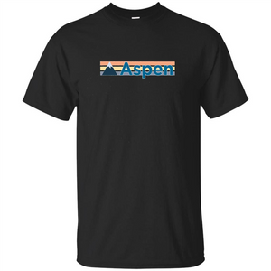 Aspen Retro Mountain T-shirt