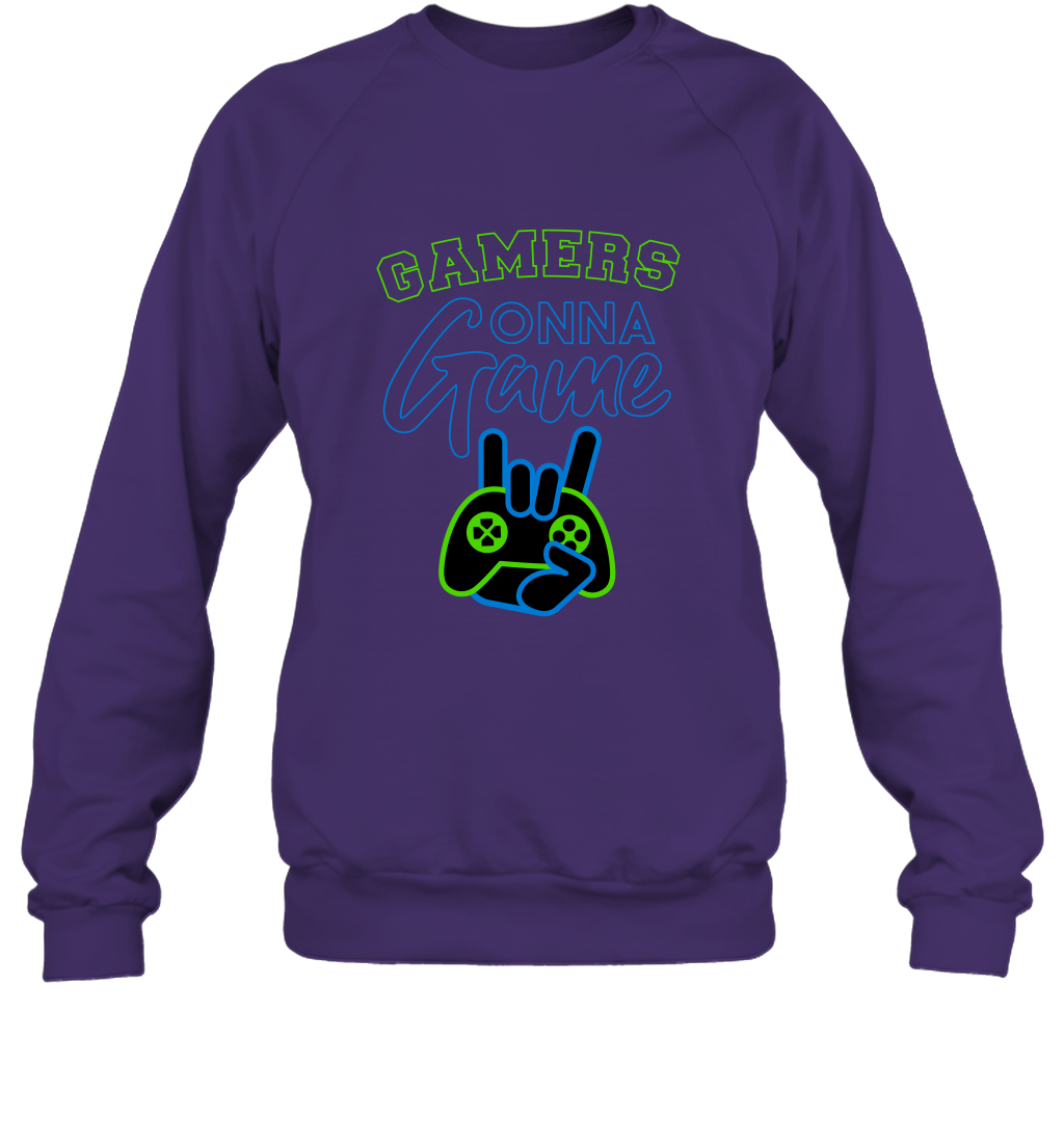 Gamer Gonna Game Gaming Shirt Sweatshirt Purple