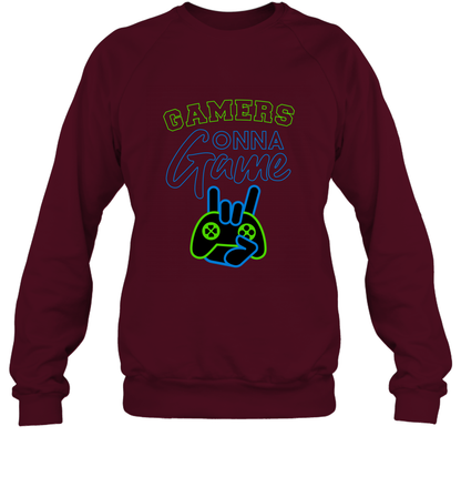 Gamer Gonna Game Gaming Shirt Sweatshirt Maroon