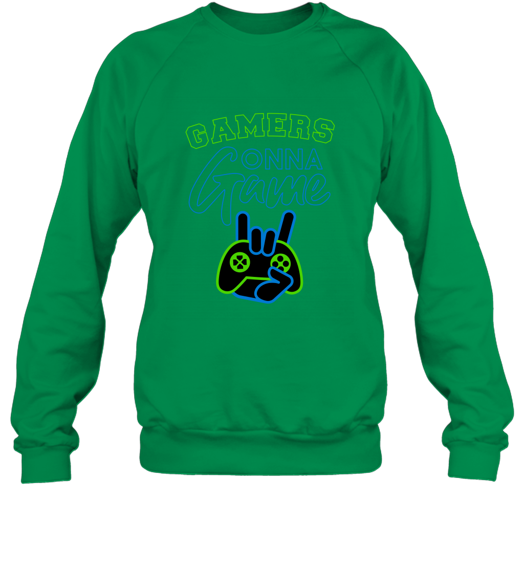 Gamer Gonna Game Gaming Shirt Sweatshirt Irish Green