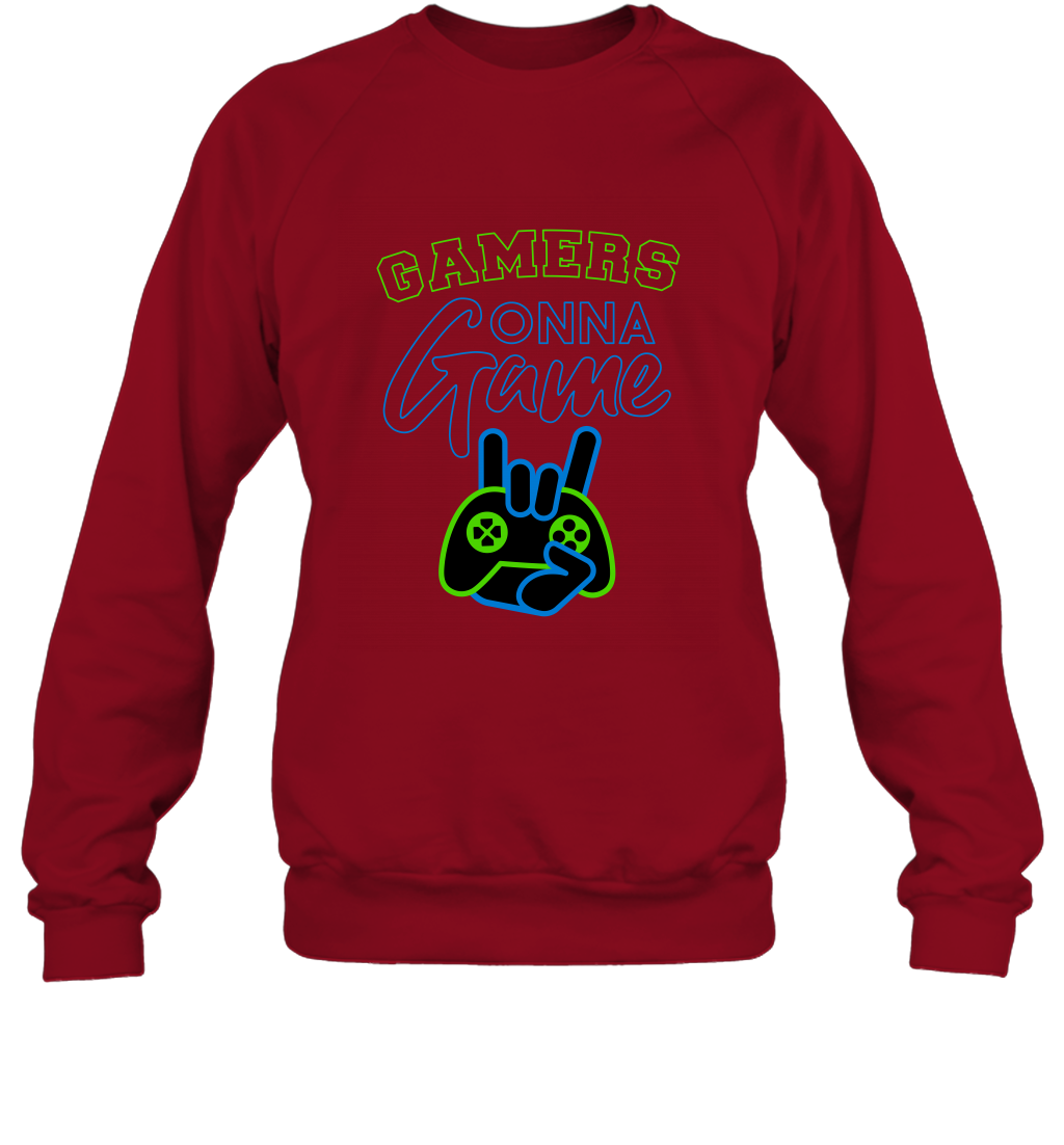 Gamer Gonna Game Gaming Shirt Sweatshirt Cardinal Red