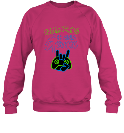 Gamer Gonna Game Gaming Shirt Sweatshirt Heliconia