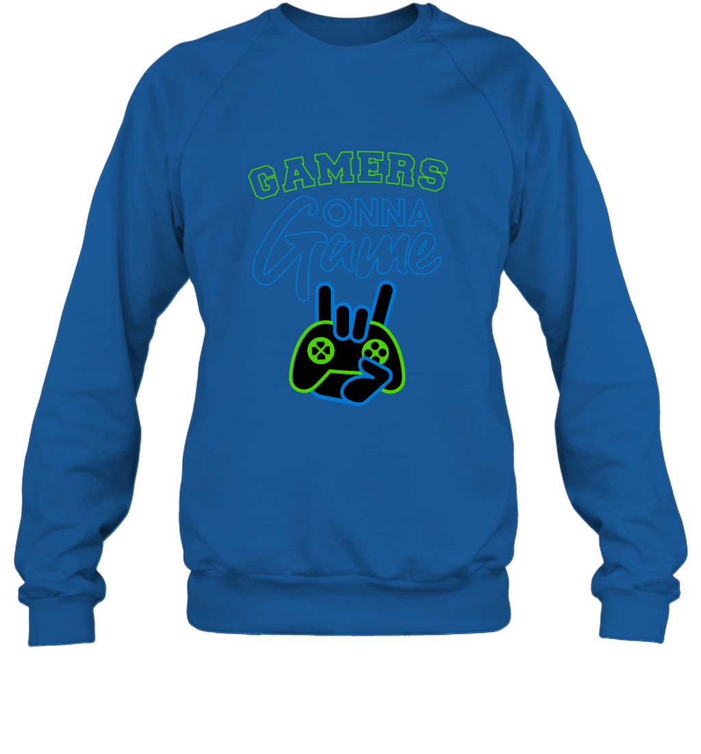 Gamer Gonna Game Gaming Shirt Sweatshirt Royal